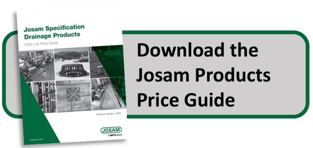 Josam List Price Guide